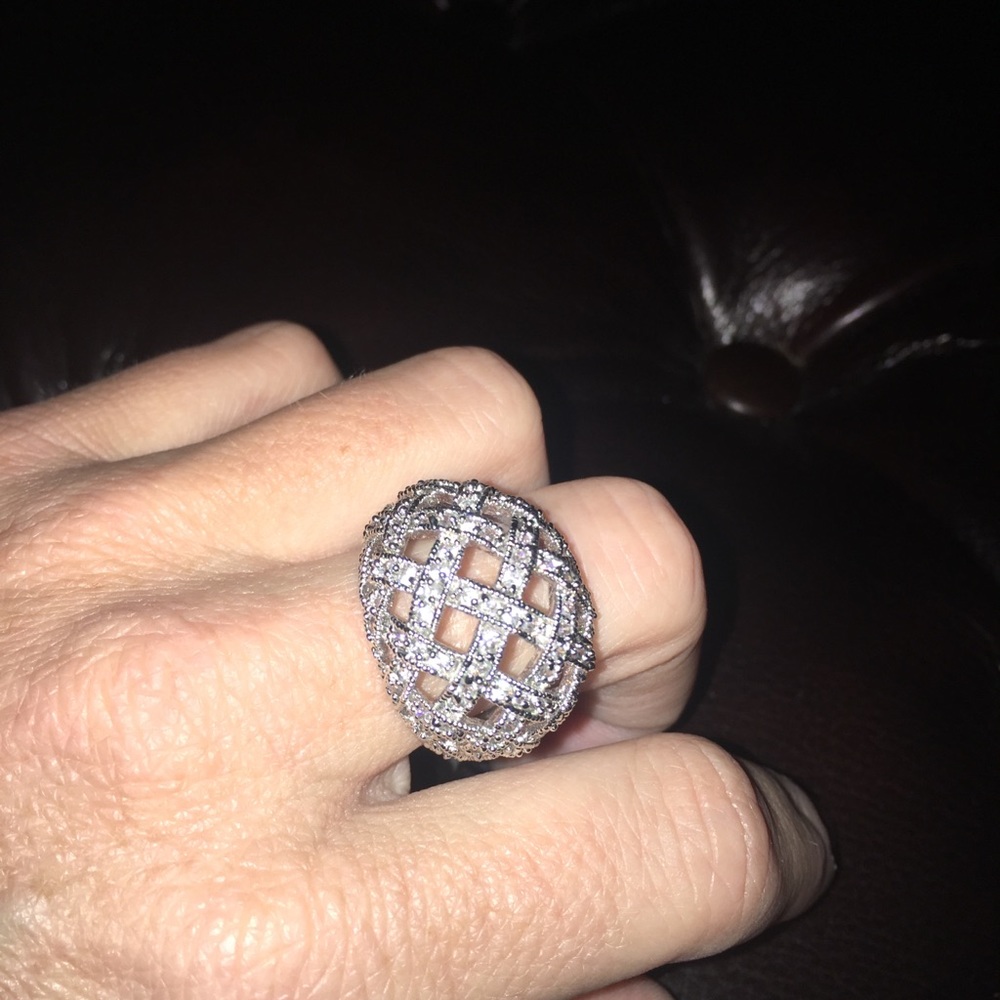 Premier Designs Diamond Statement Ring - image 1